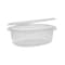 Pactiv PET Hinged Lid Deli Container, 8.88x7.25x2.94, 48oz, 1Cmp, Clr, PK190 YCA910480000 - alternate 1